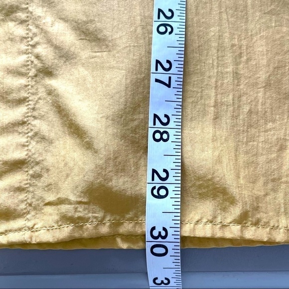 Vintage 100% Silk Bohemian Tunic Blouse – Golden Yellow – Size Medium - Picture 11 of 11